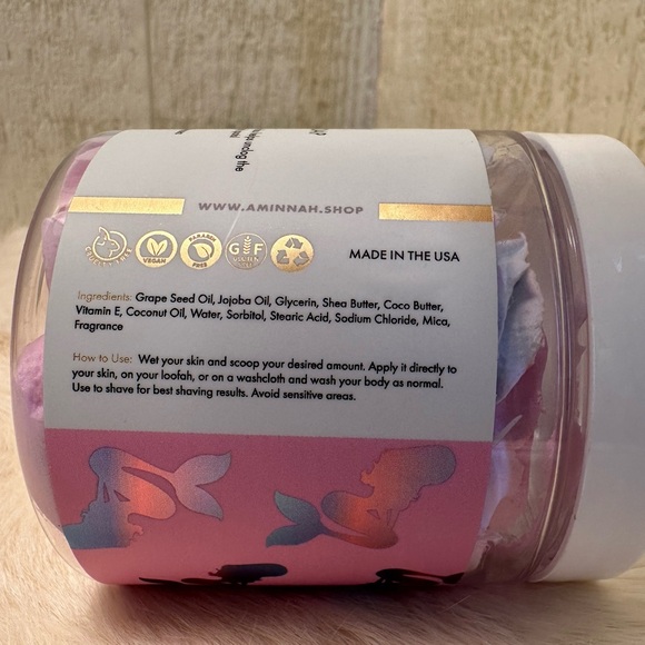 Aminnah Mermaid Kisses Whipped Foaming Soap - White - Picture 2 of 2